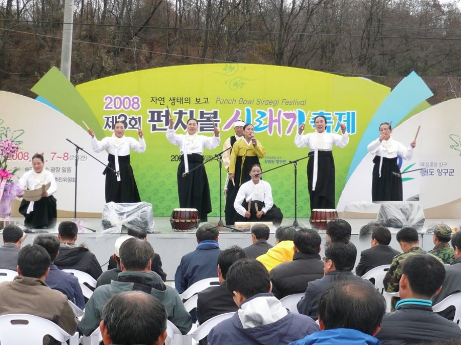 2008 양구군 펀치볼 시래기 축제