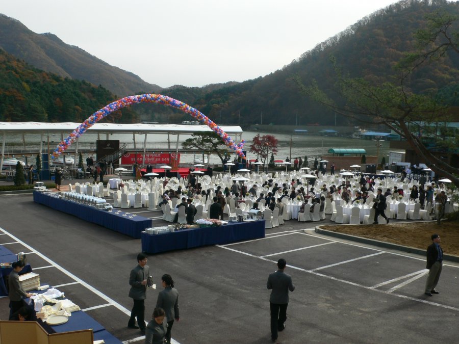 르.메이에르 청평 수상스포츠빌라 보트 진수식