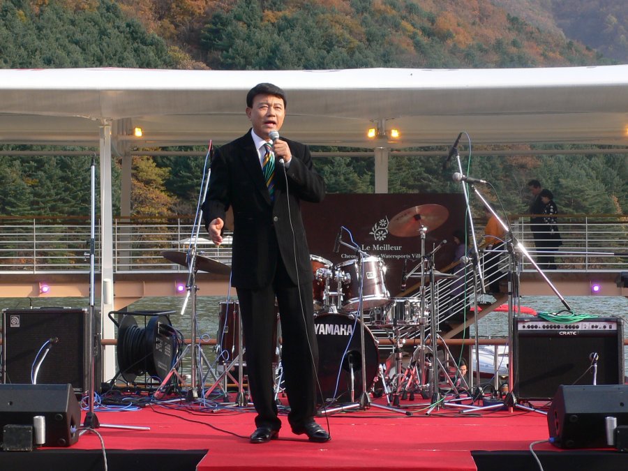 르.메이에르 청평 수상스포츠빌라 보트 진수식